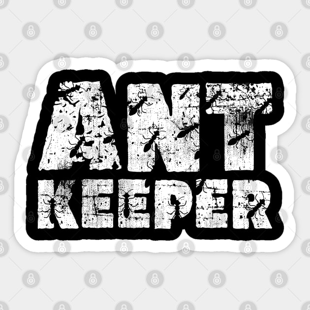 Ant Keeper Sticker by Teeladen